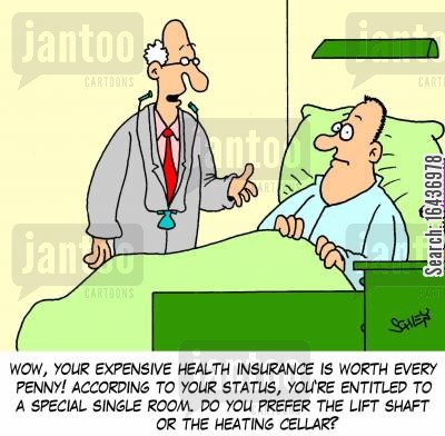 Image result for cartoon health insurance