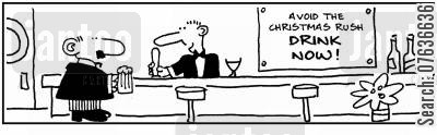Image result for christmas drinks cartoon
