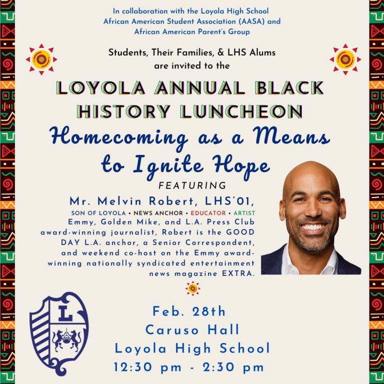 African American Student Luncheon - Loyola High School of Los Angeles