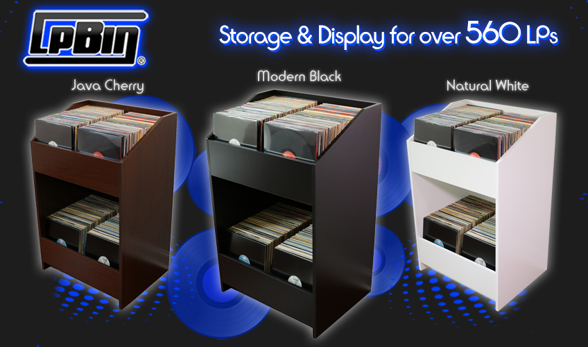 LPBIN Vinyl Record Storage