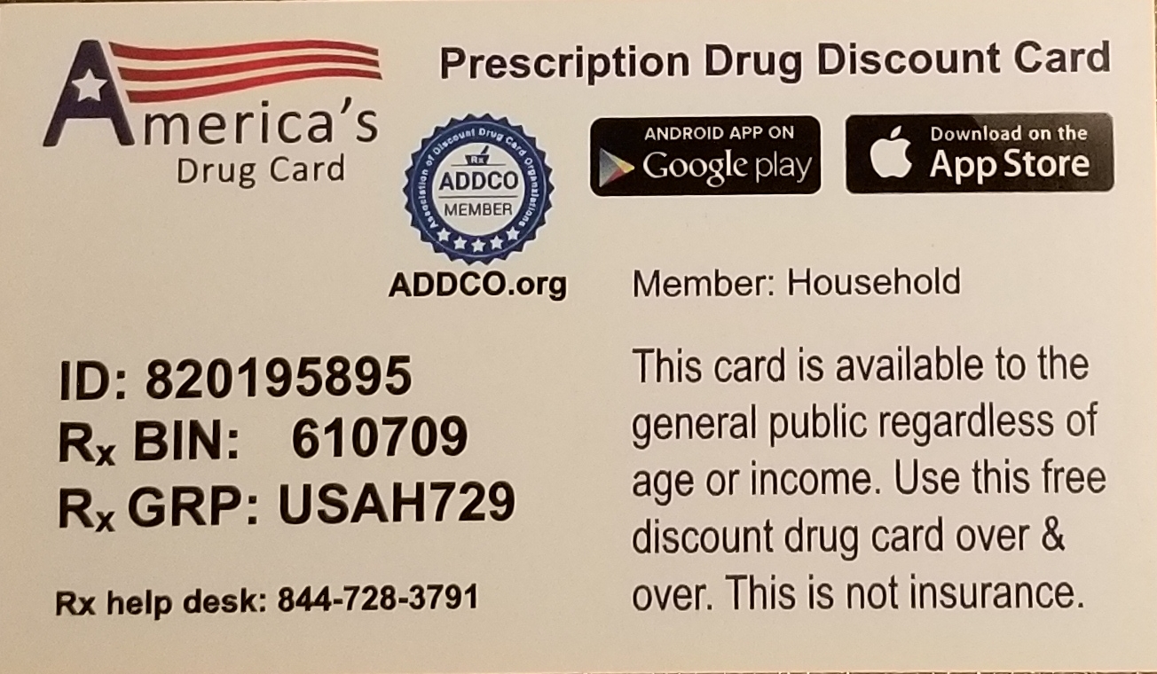 Rx Discount Drug Card