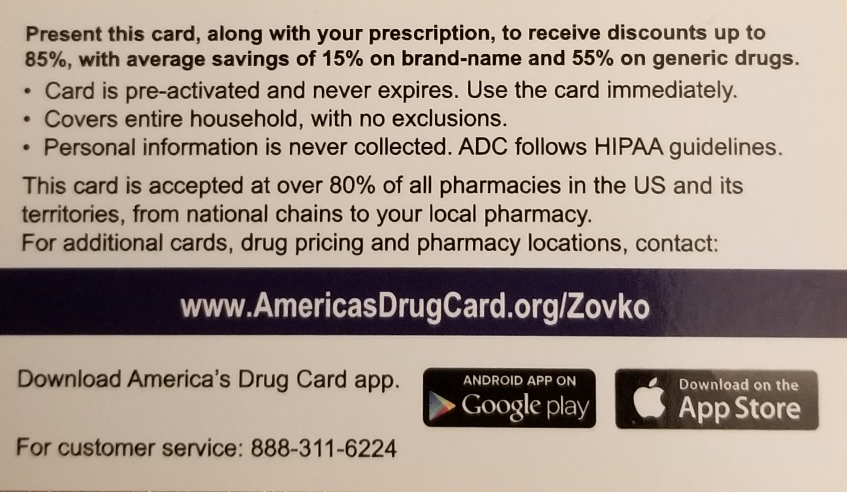Rx Discount Drug Card