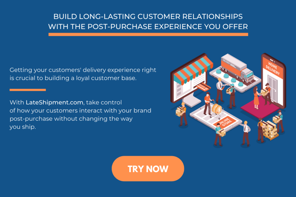 LateShipment.com ad for DEM