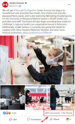 Under Armor Best Practice for Social eCommerce