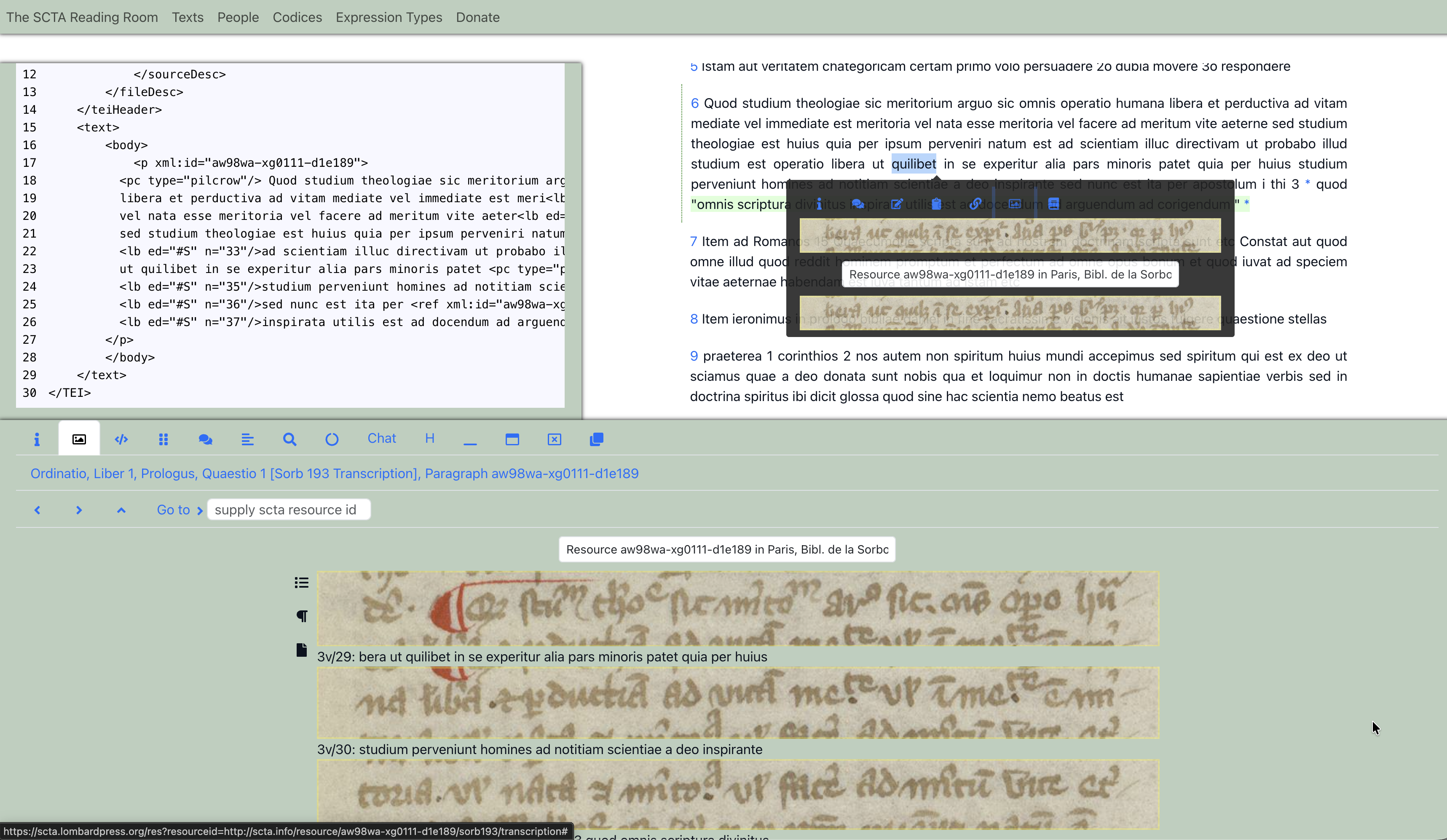 Text-image linking