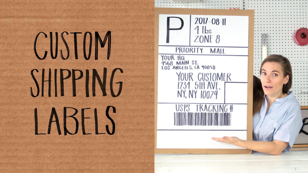 How To Customize Your Shipping Labels Lumi Blog