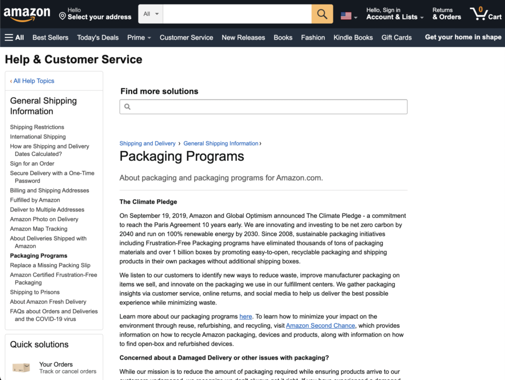 👍 Amazon / Slash Packaging