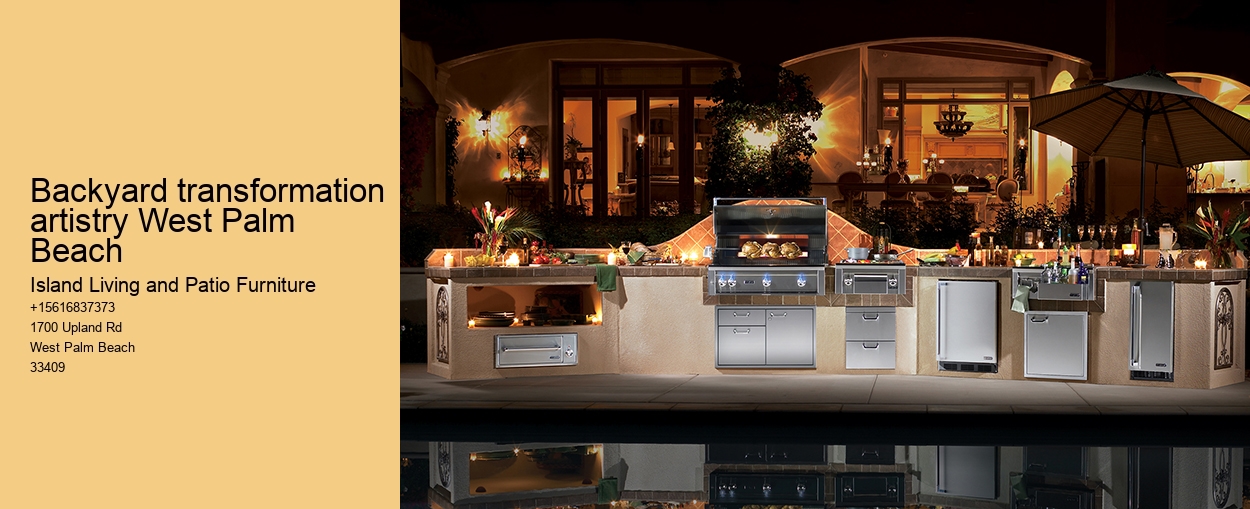 Backyard transformation artistry West Palm Beach