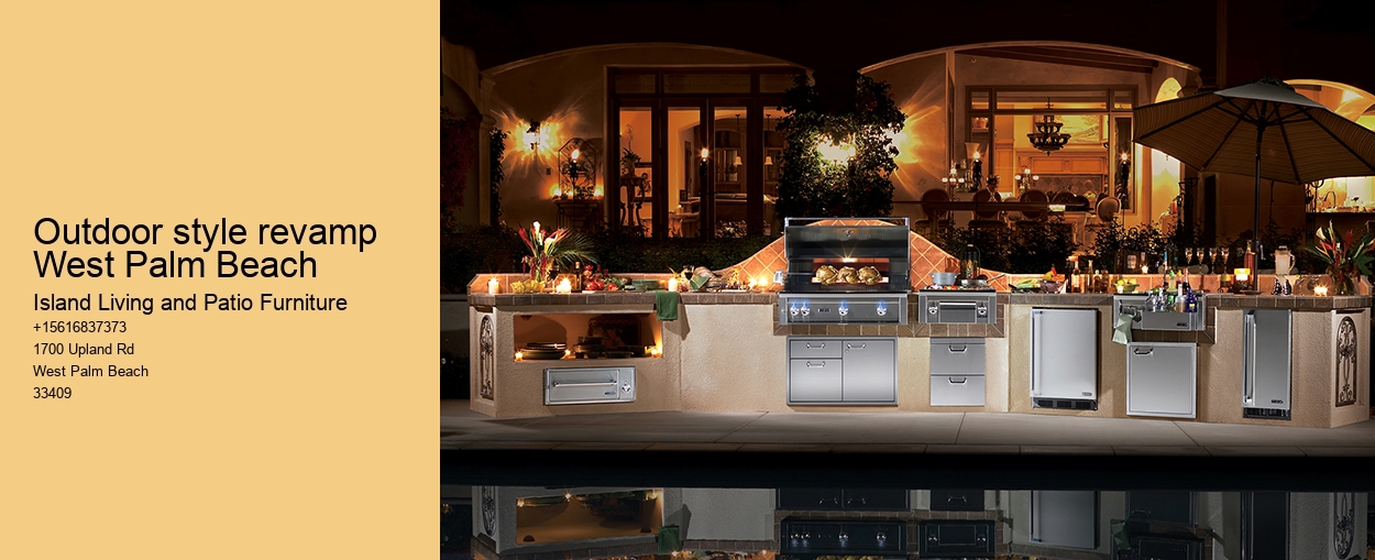 Outdoor style revamp West Palm Beach