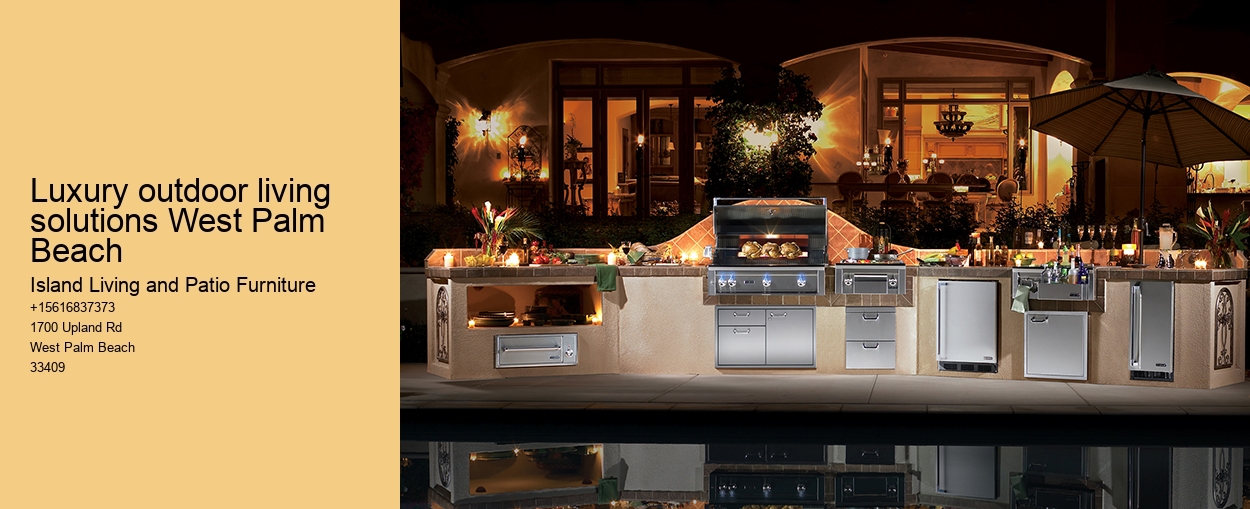 Luxury outdoor living solutions West Palm Beach