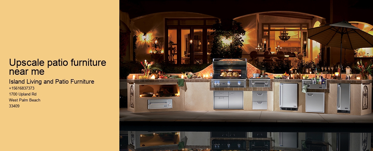 Upscale patio furniture near me