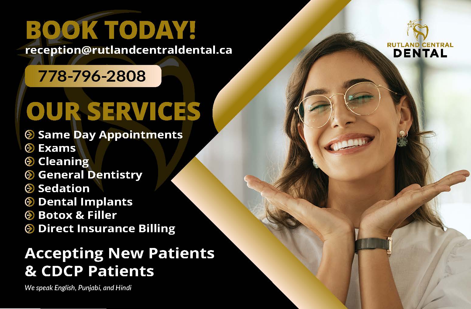 Rutland Central Dental - Complimentary Teeth Whitening ($150 Value) Image