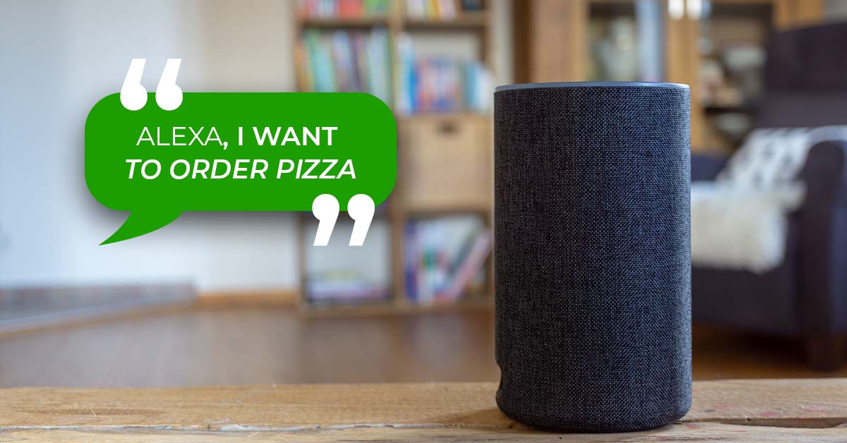 Image of a smart speaker