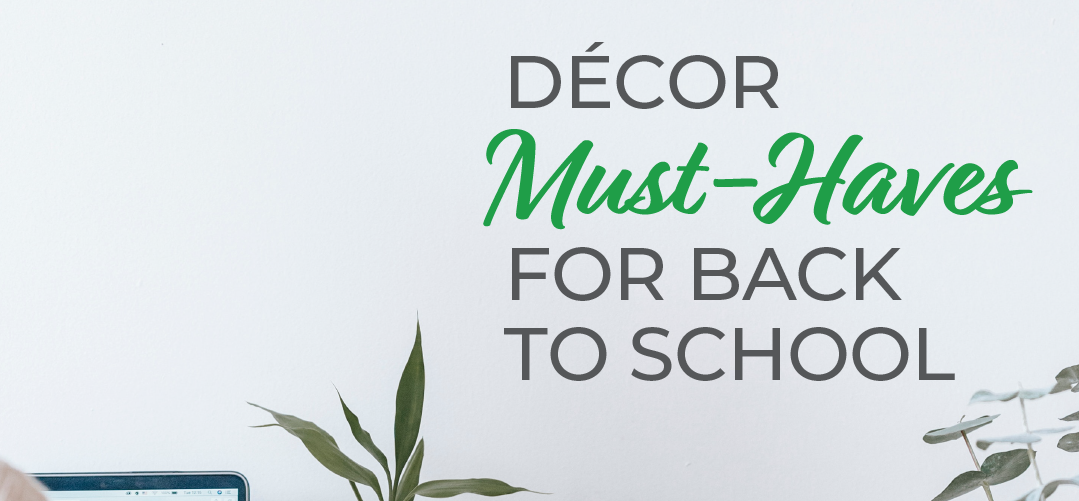 Student apartment must-haves for back to school 