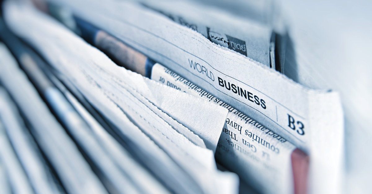 Pack of newspapers