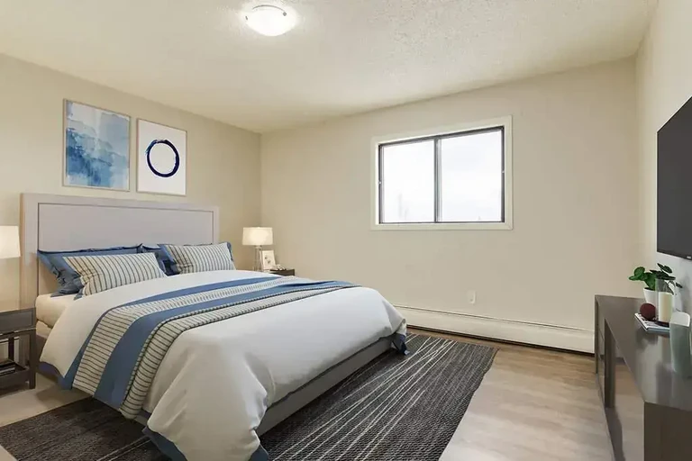One and two bedroom apartments for rent at Blue Water Court in Bonnyville.