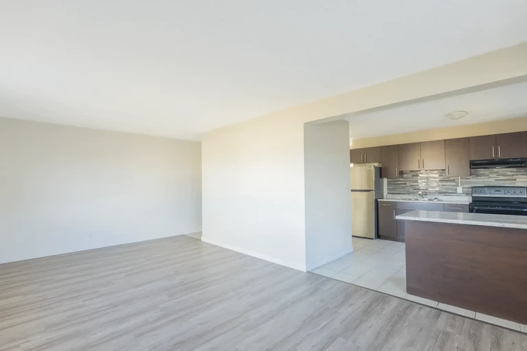 Open concept apartment for rent in Edmonton.