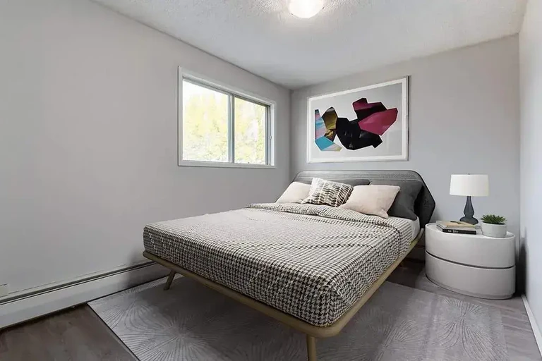 Comfortable size bedrooms at Cloverdale Manor in Yorkton.