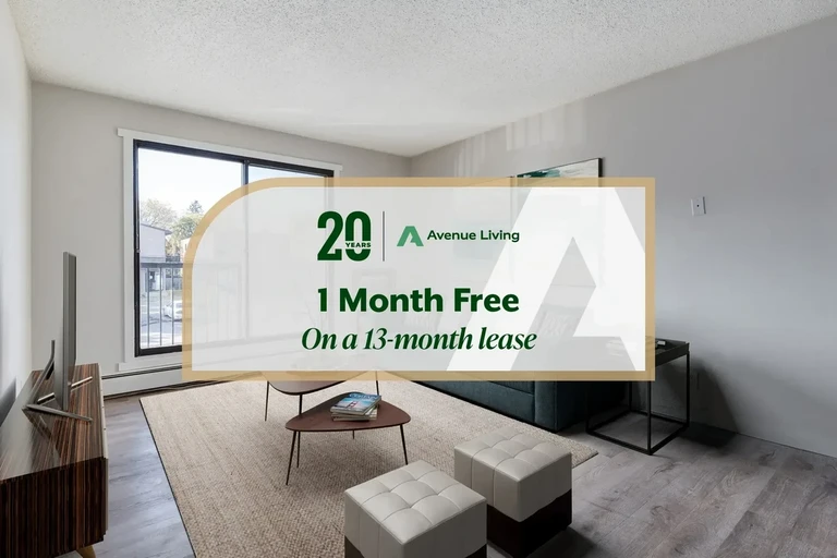 Avenue Living apartments for rent in Saskatoon.