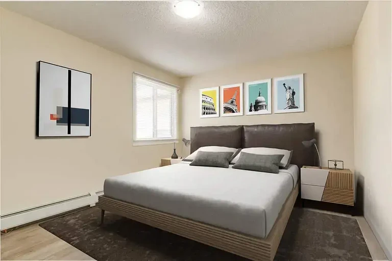 Good size bedrooms at Brook Manor in Edmonton.