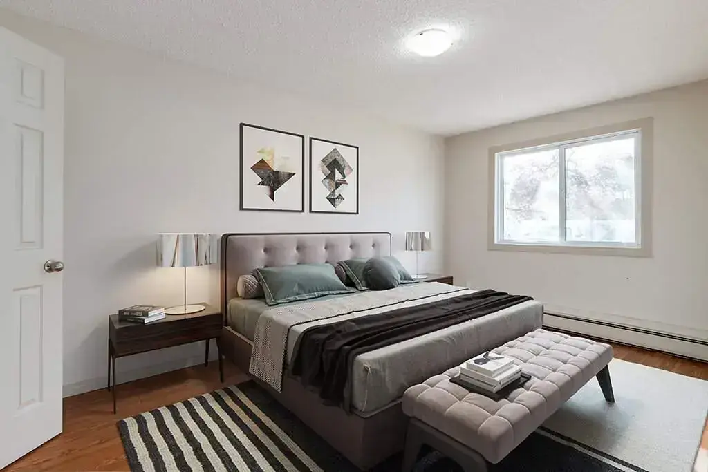 Good size bedrooms at Cassils Estate in Brooks.