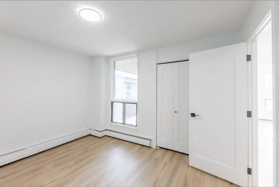 Bright living room at Belmont House in Calgary.