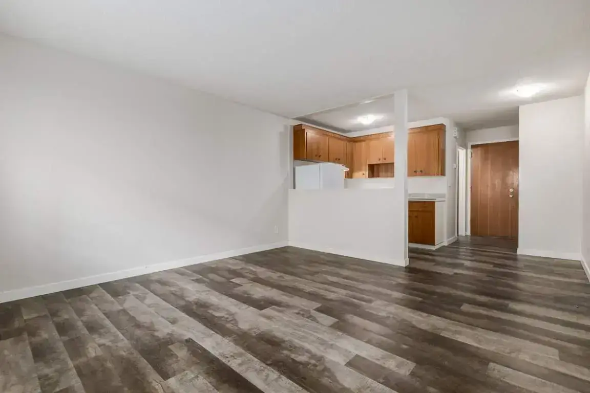 Open concept apartments at Angus Lodge in Regina.