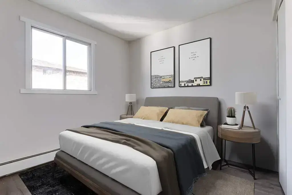 One or two-bedroom apartments for rent at Angela Dawn Apartments in Saskatoon.