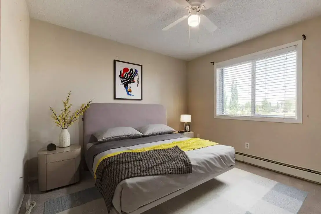 One bedroom apartment for rent at Amberwynd Apartments.