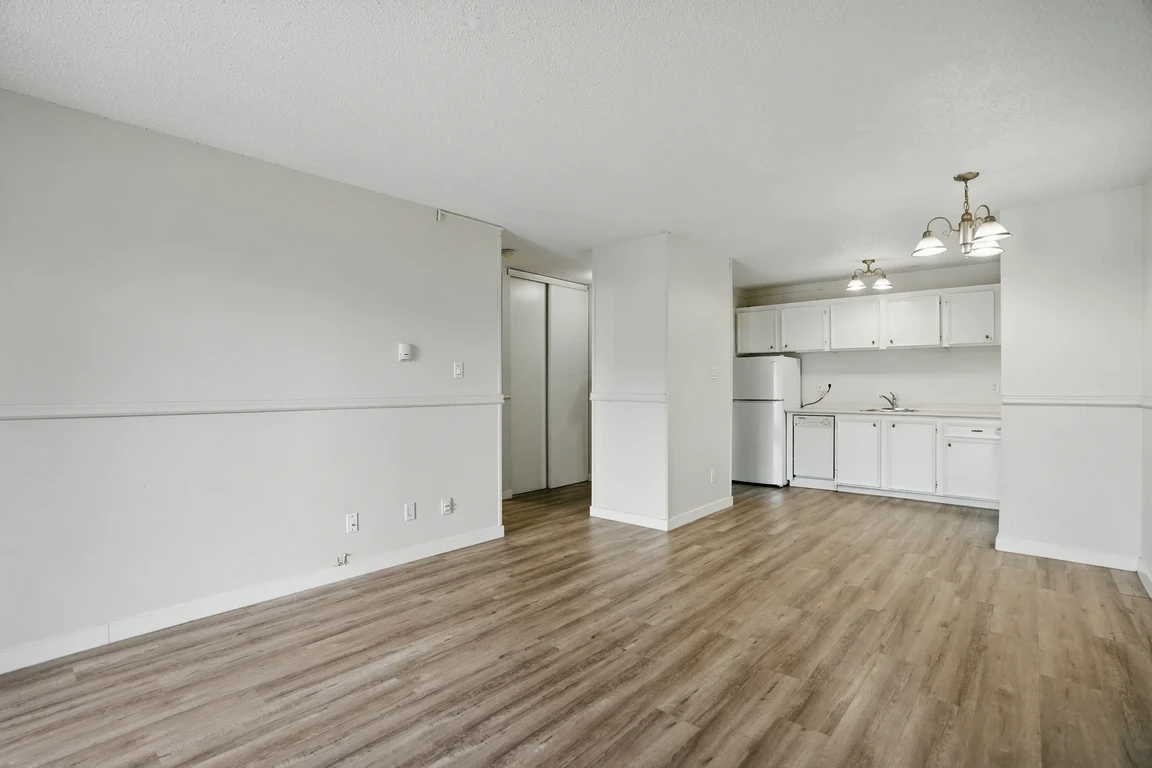 Generous living room area at Chancellor Gate in Saskatoon.