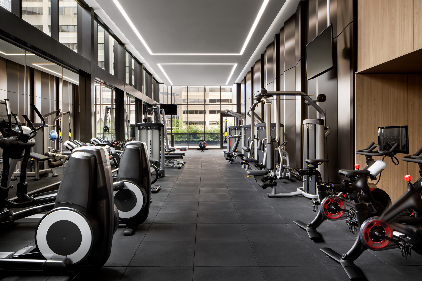 Fully-Equipped Fitness Facility