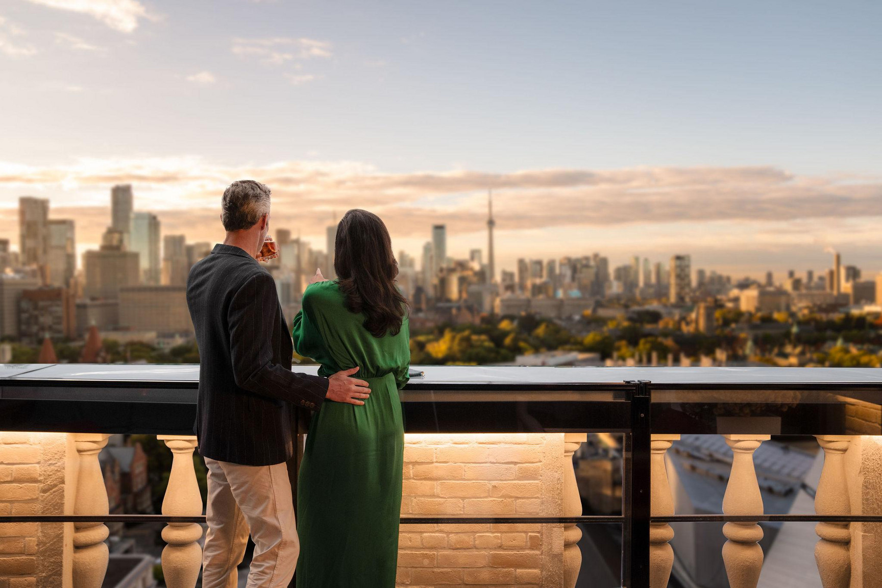 Panoramic City Views of Downtown Toronto