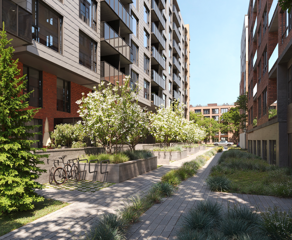 LANDSCAPED PROMENADE