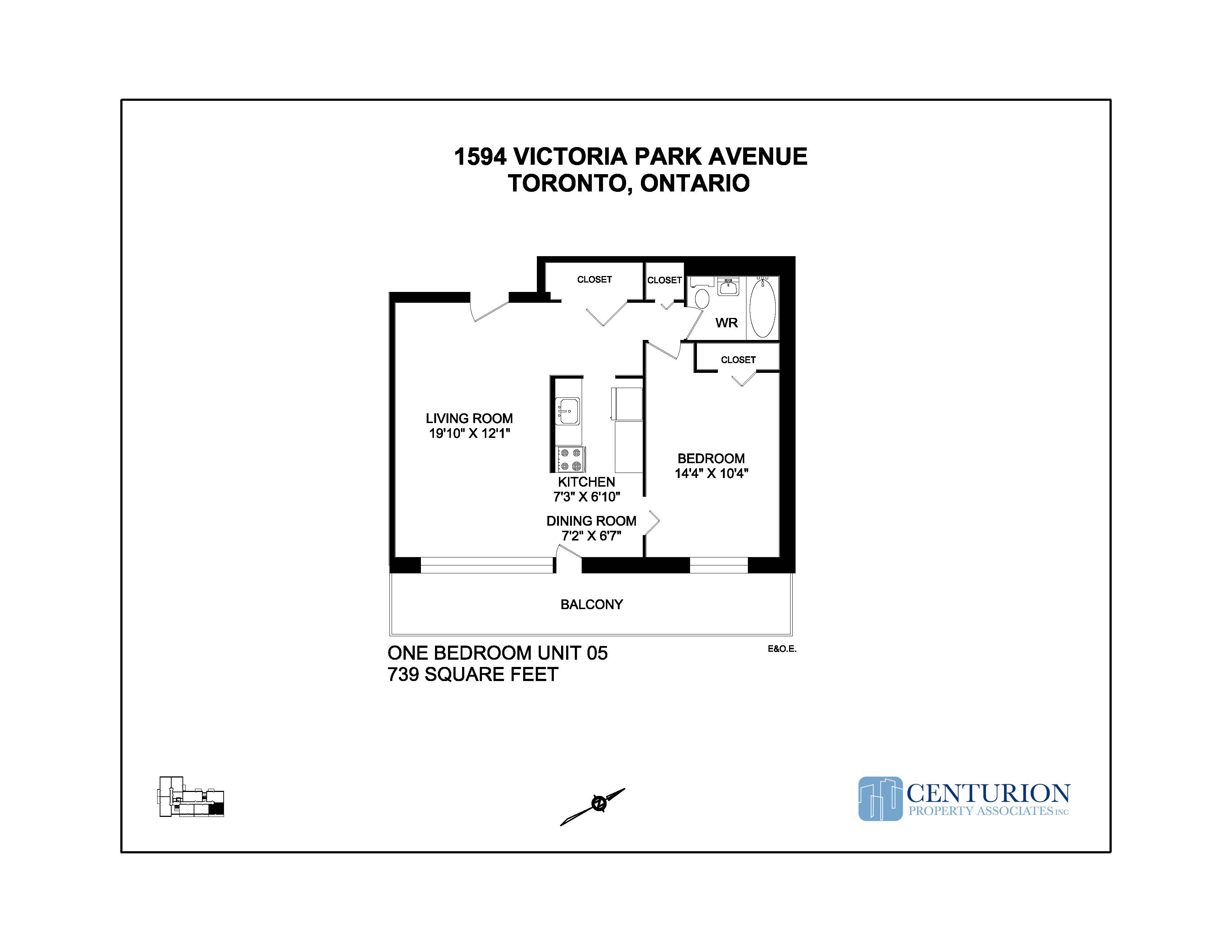 1594 Victoria Park Apartments Centurion Property Associates Inc.