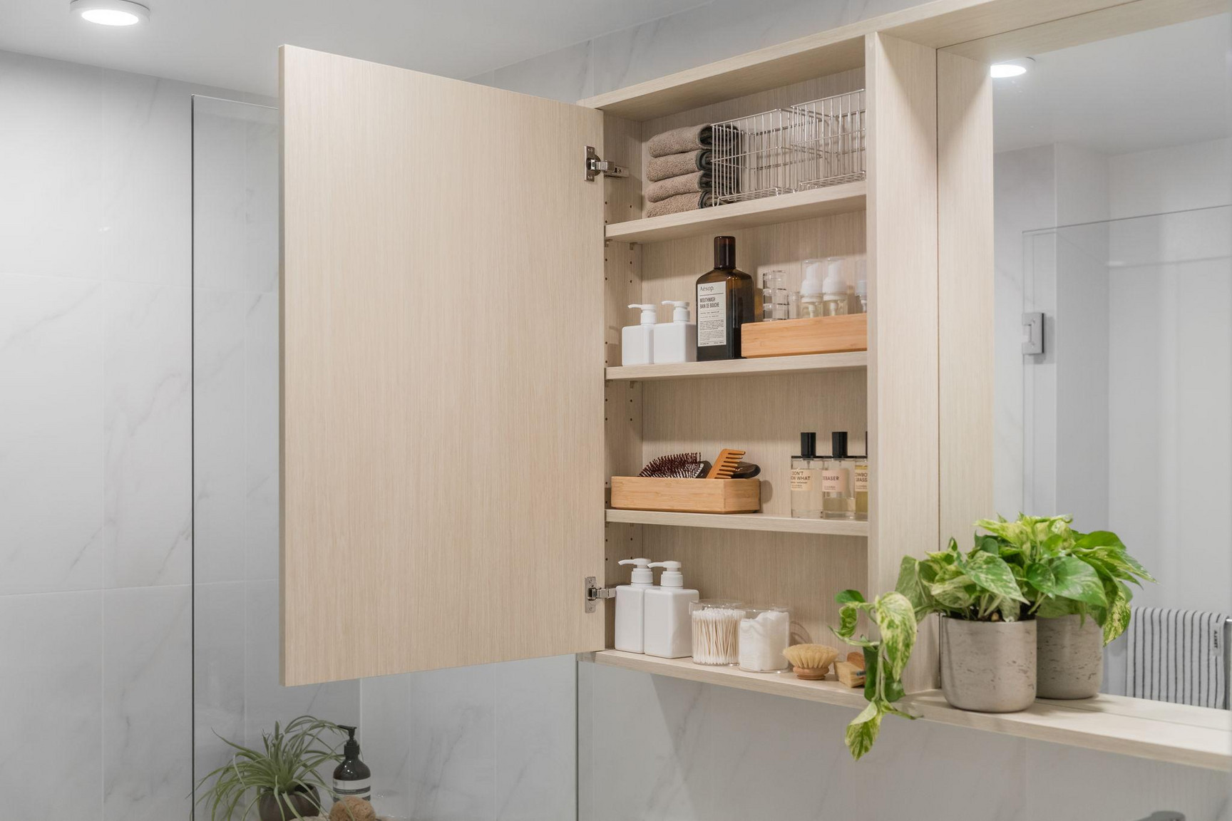Organized Bathrooms