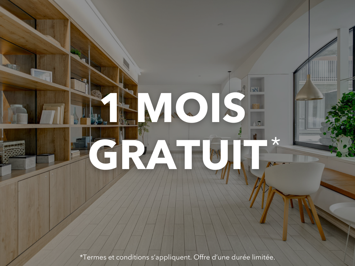 1 mois gratuit*