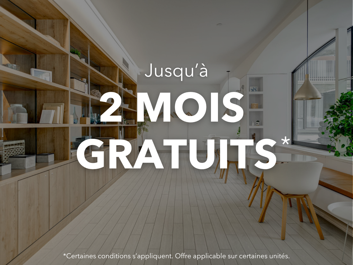 Jusqu'à 2 mois gratuits*