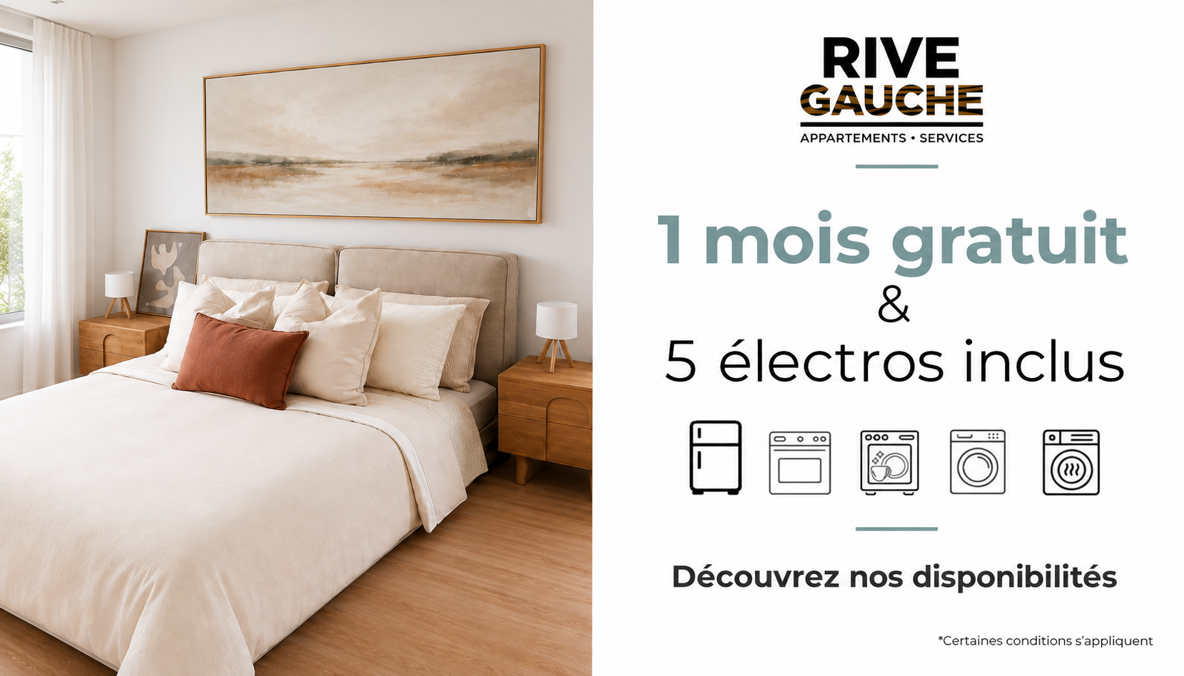 1-Month Free + 5 appliances included*