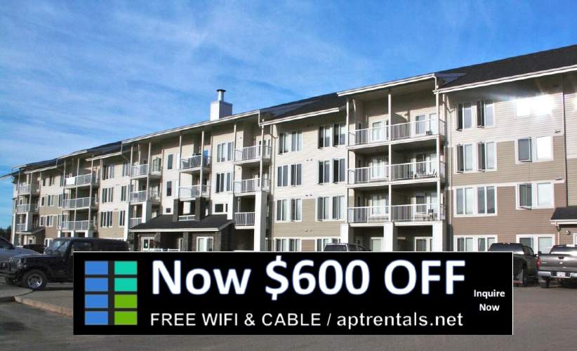 Fraser House, luxurious furnished apartments for rent in Fort McMurray