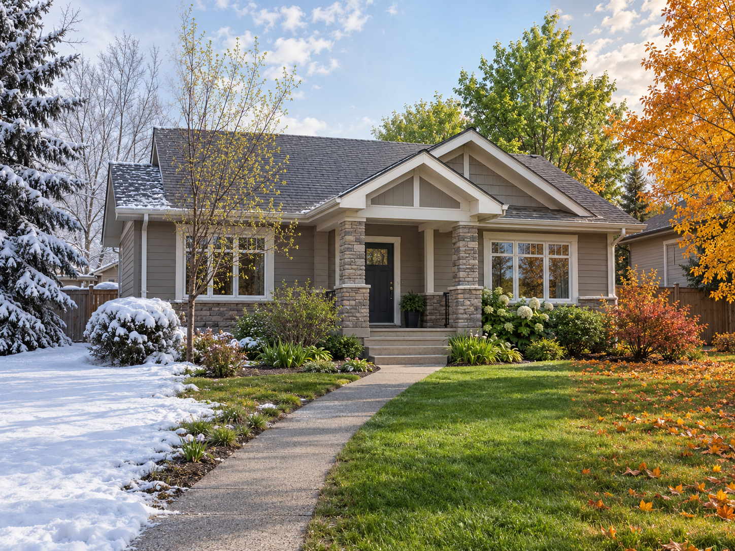 Edmonton rental property protected through professional year round property management