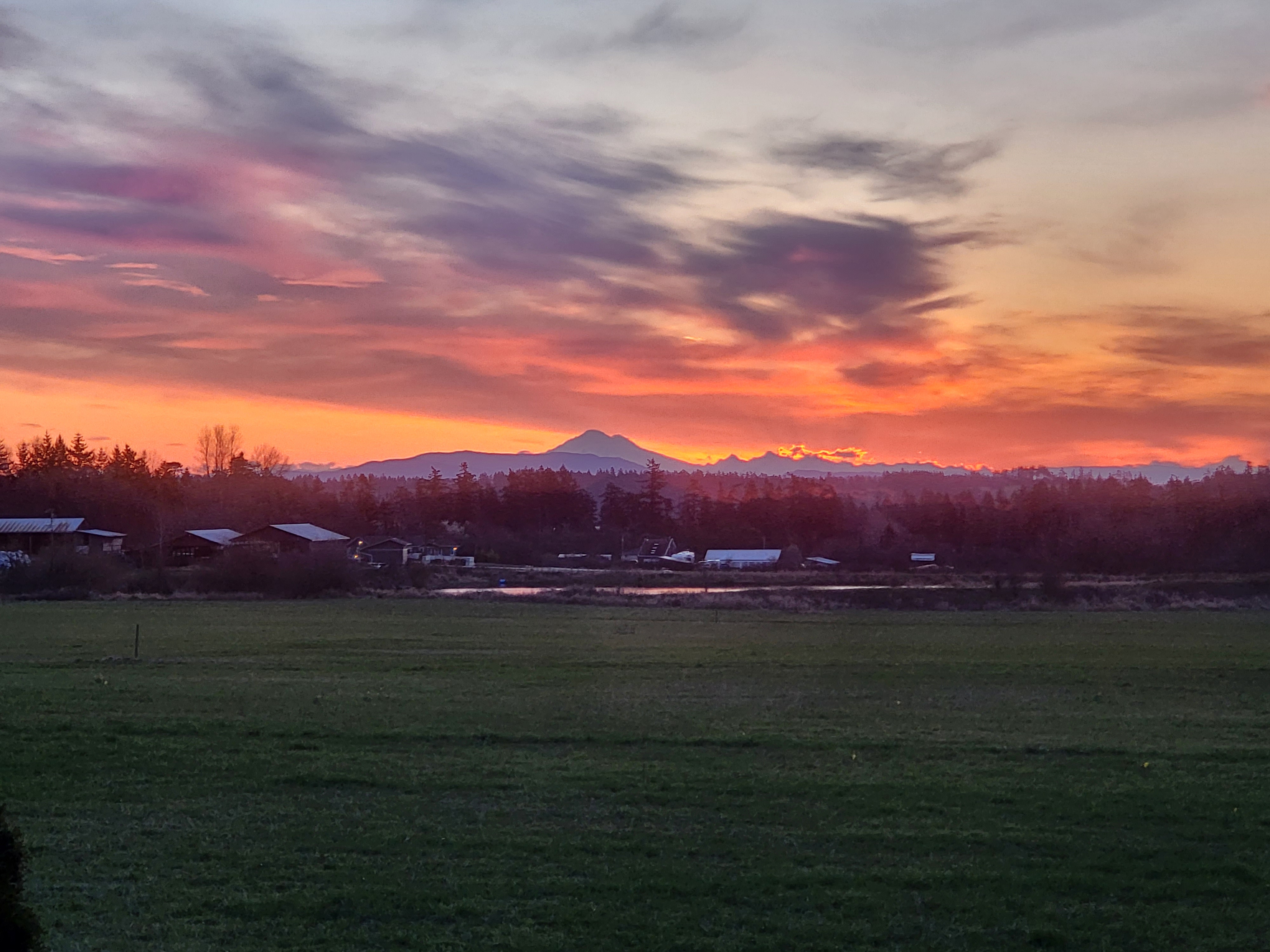 La beauté des levers de soleil sur le mont Baker Image