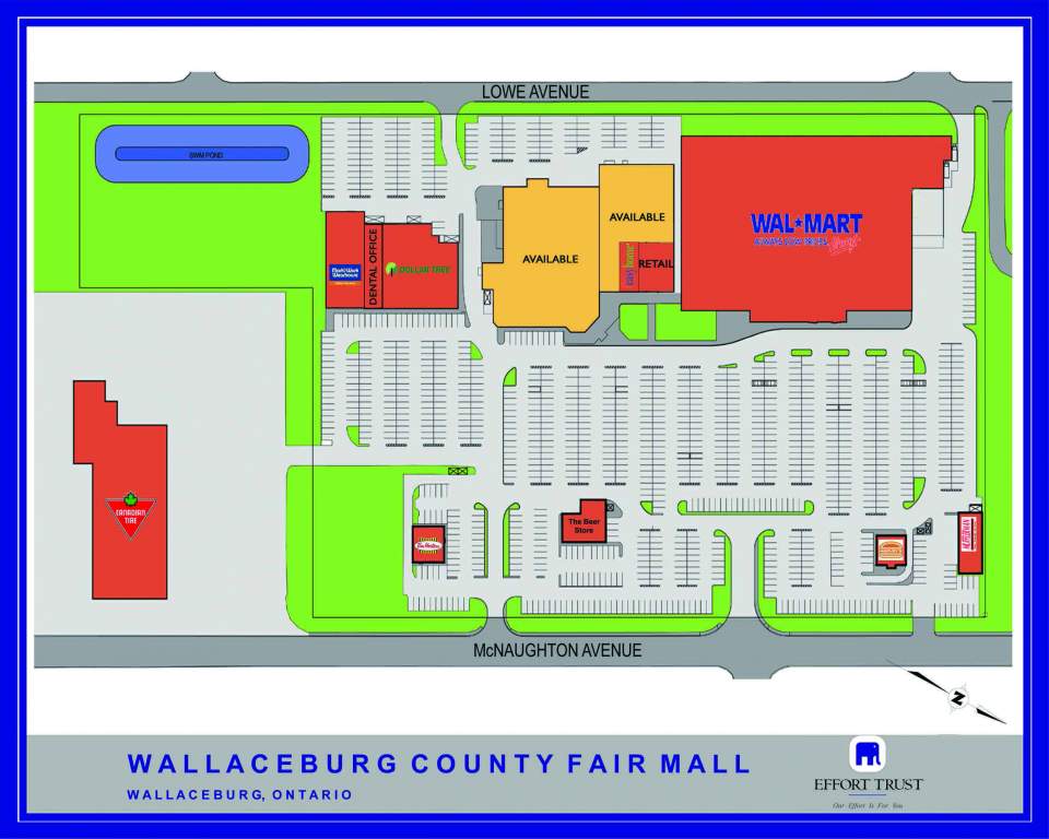 Wallaceburg County Fair Mall 60 McNaughton Avenue, Wallaceburg