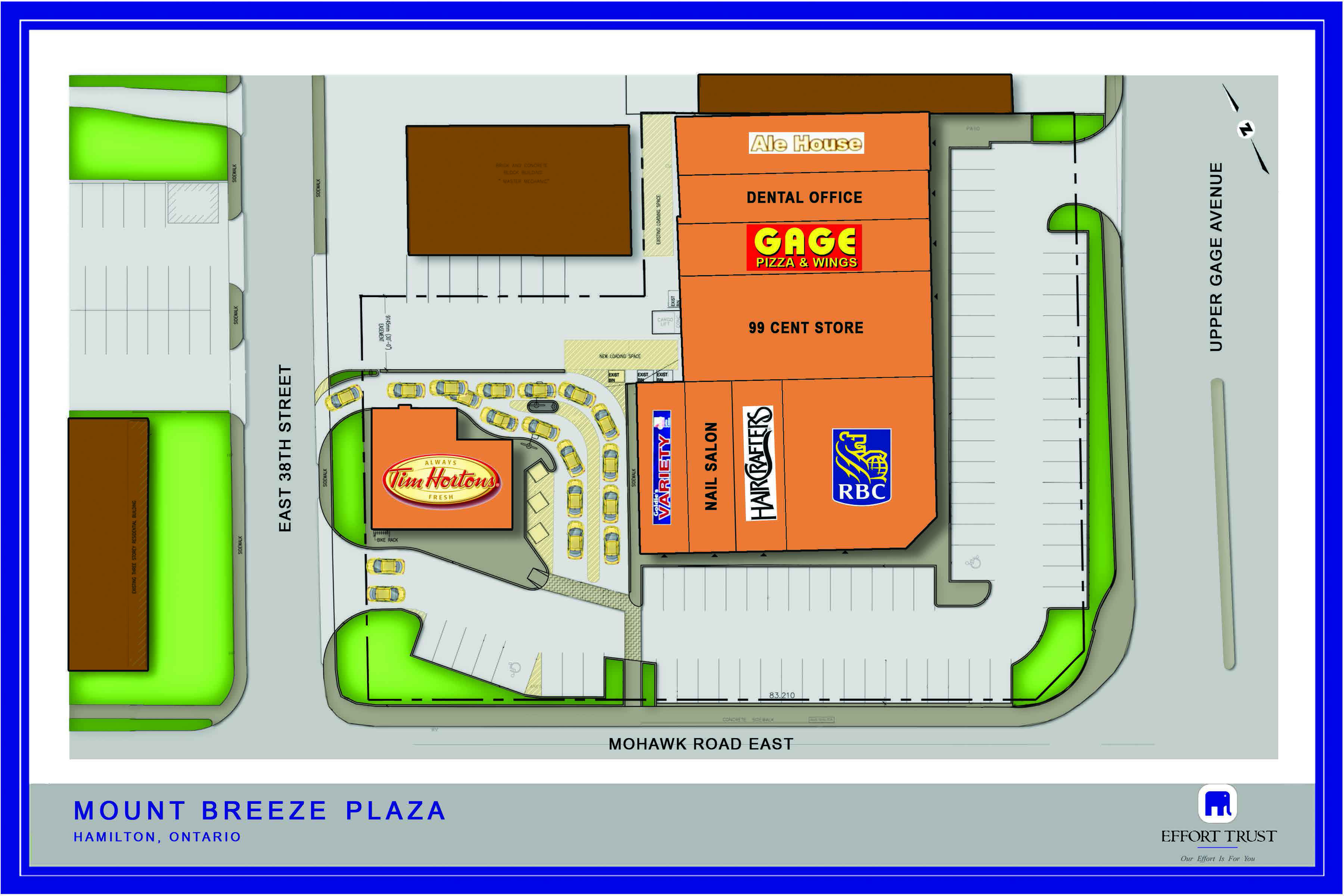 Mount Breeze Shopping Plaza 804 Upper Gage Avenue, Hamilton Effort