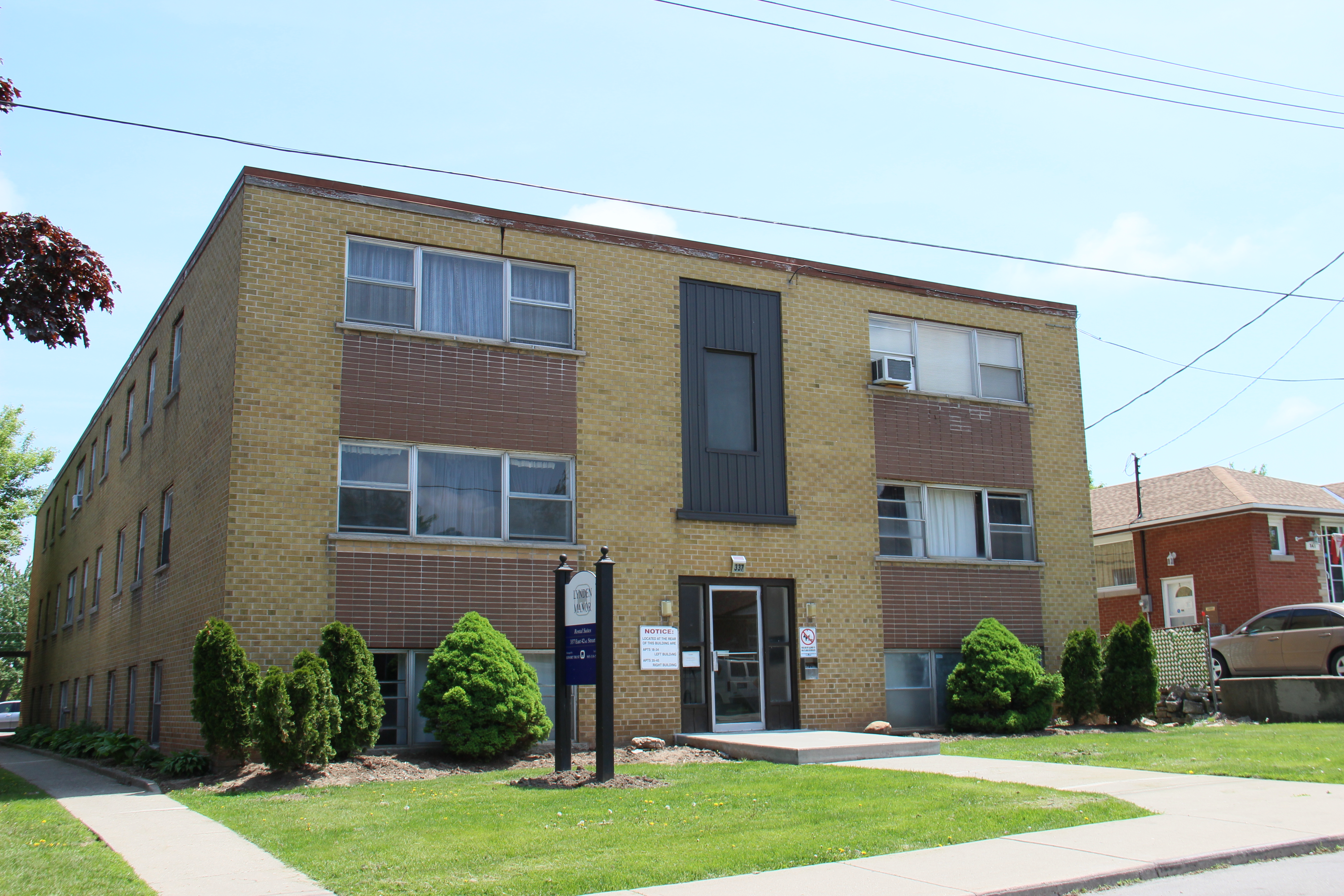 Lynden Manor Apartments 337 East 42nd St., Hamilton Effort Trust