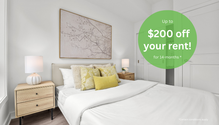 Ask our leasing team for our promotion details.