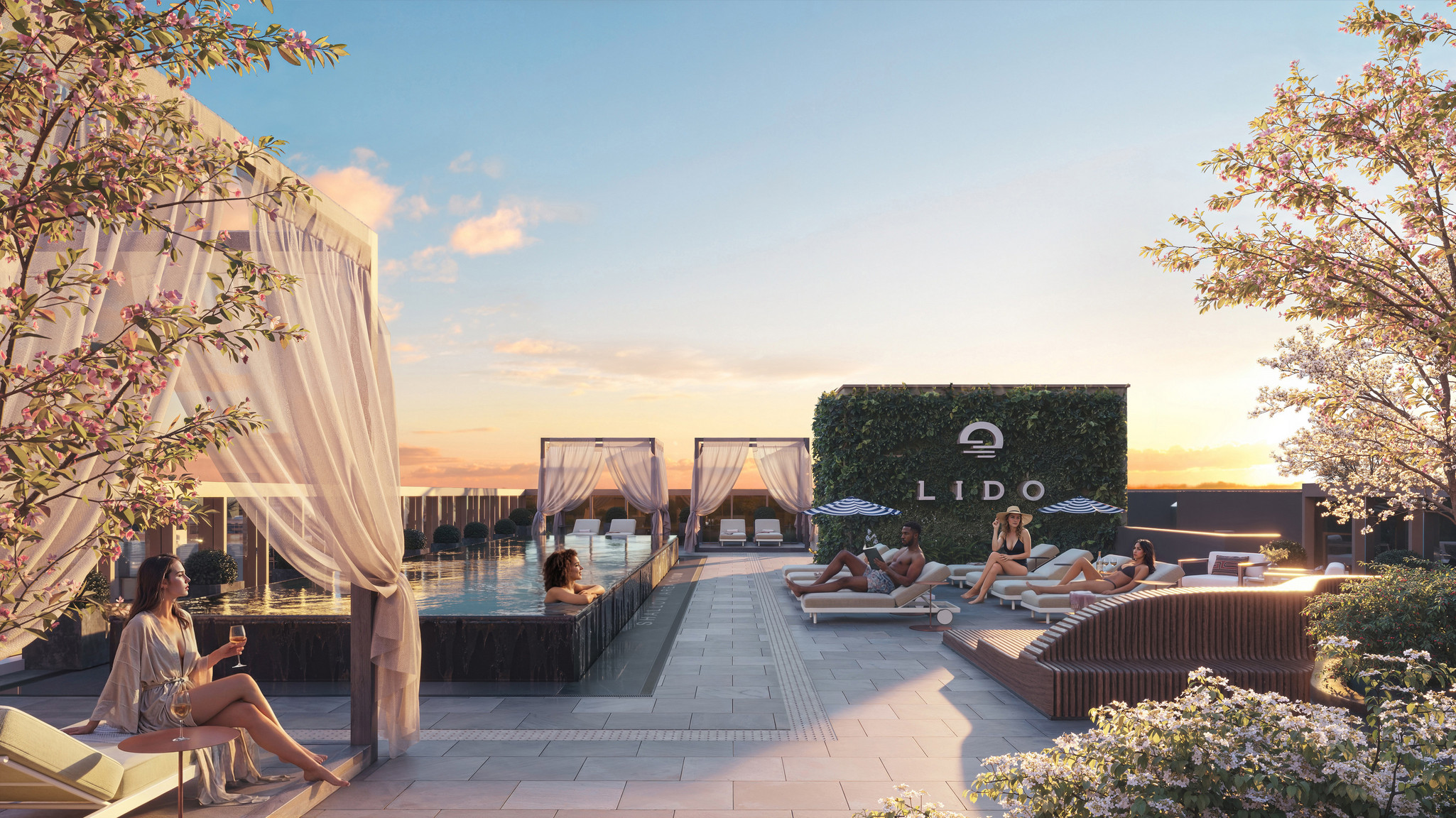 LIDO rooftop pool