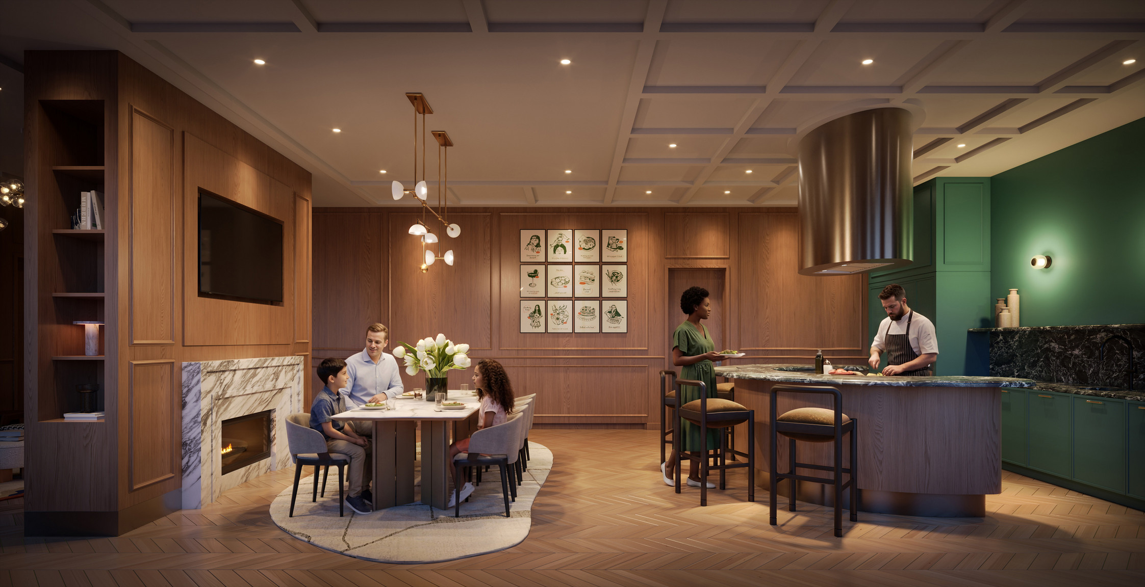 Entertainment Kitchen