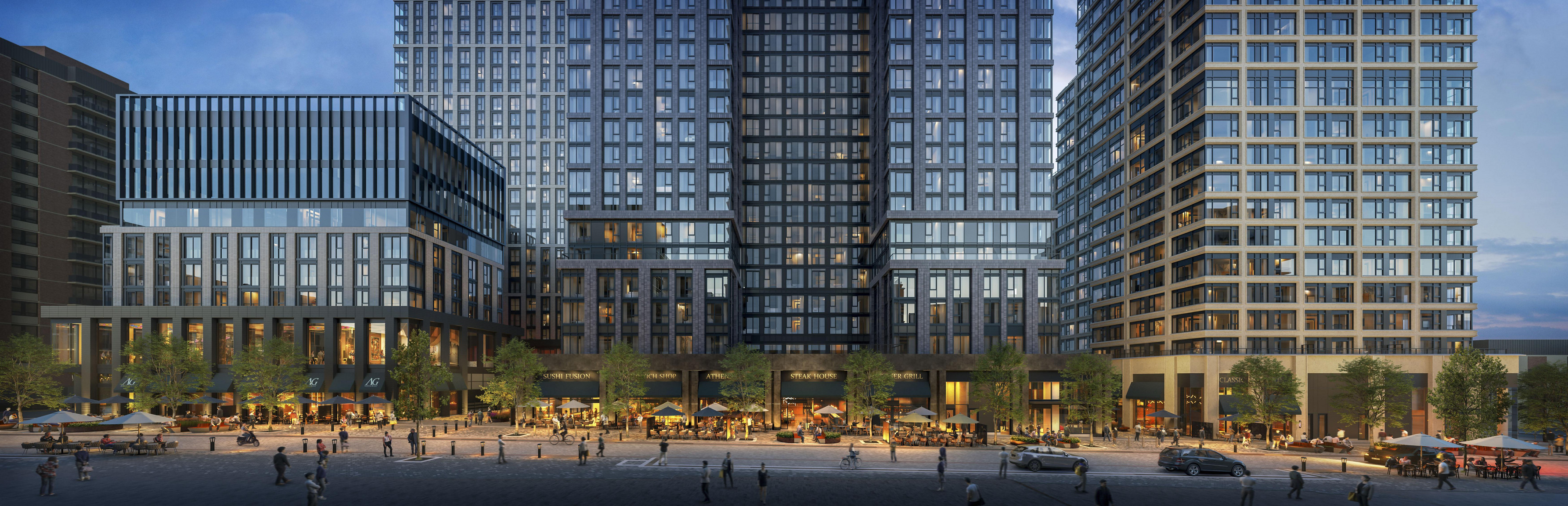 Street-Level Exterior CDE