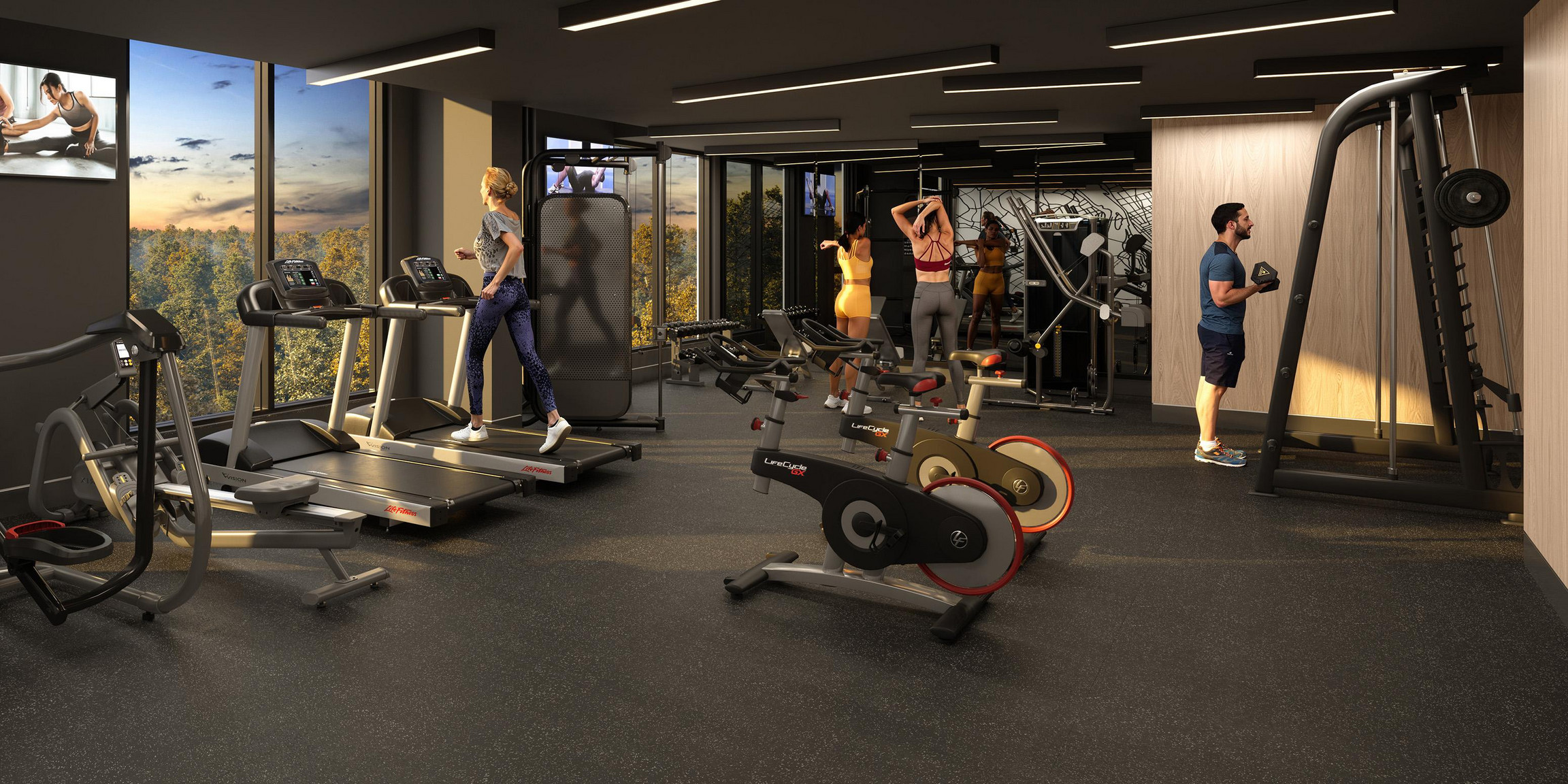 Commercial-Grade Fitness Centre