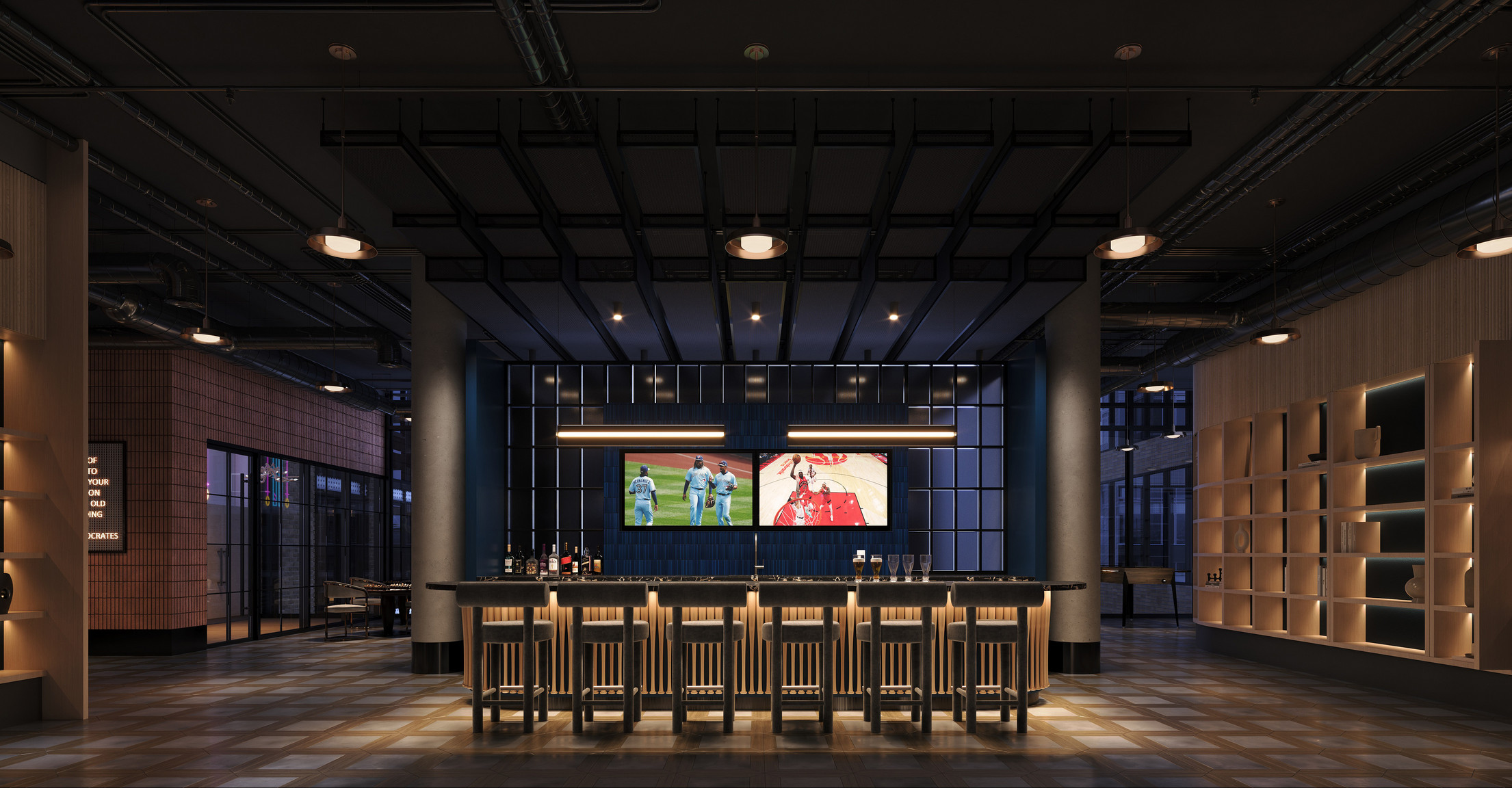 <p>Sports Lounge</p>